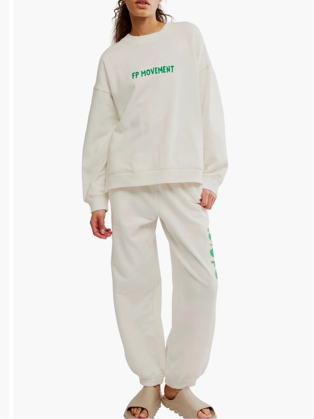 FP Movement All Star Embroidered Logo Sweatshirt L - Picture 2 of 13